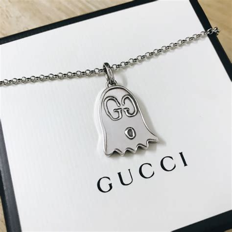 gucci ghost necklace replica|gucci ghost ring used.